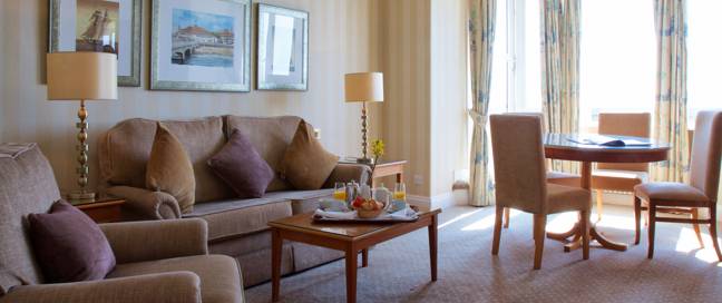 Bournemouth Carlton Hotel Suite Lounge