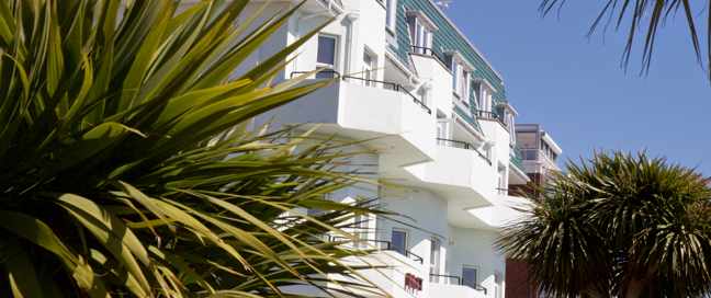 Bournemouth East Cliff Hotel Exterior Facade