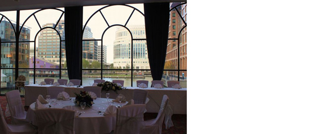 Britannia International Hotel Docklands Restaurant Wedding