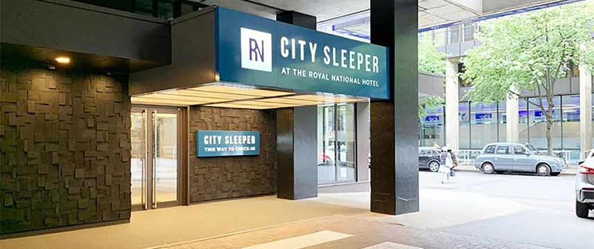 City Sleeper at Royal National Hotel - Entrance