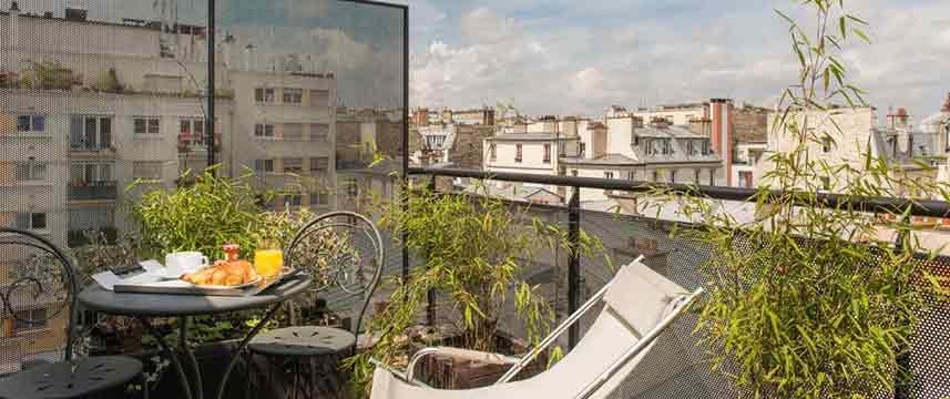 Diese Hotel Bastille - Balcony View