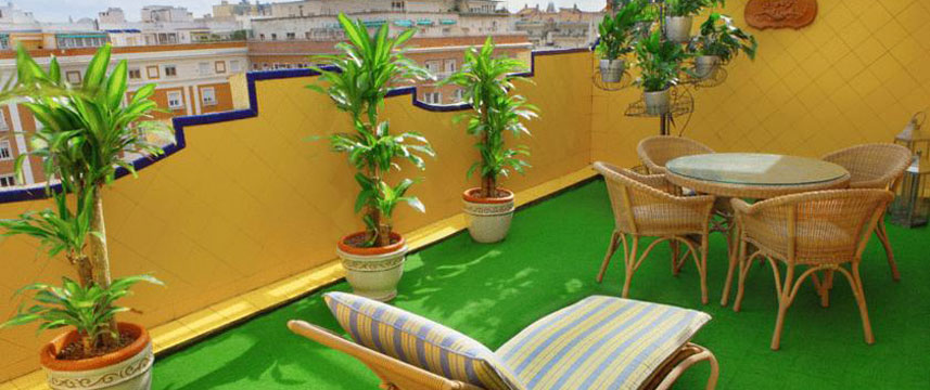 Gran Hotel Conde Duque - Terrace