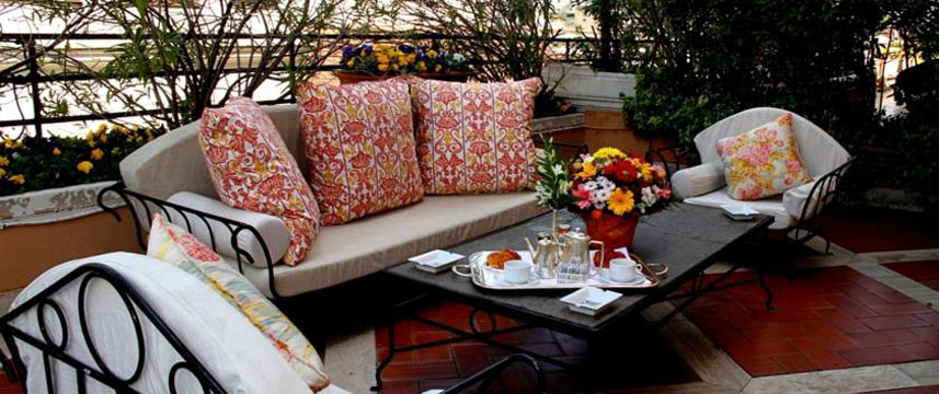 Grand Hotel Plaza - Terrace