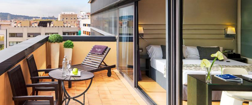 H10 Marina Barcelona - Balcony