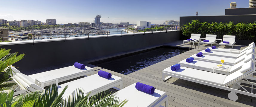 H10 Port Vell - Pool Terrace