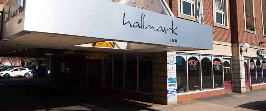 Hallmark Derby Inn Parking Entrance