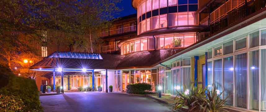 Hallmark Hotel Mickleover Court Exterior Night