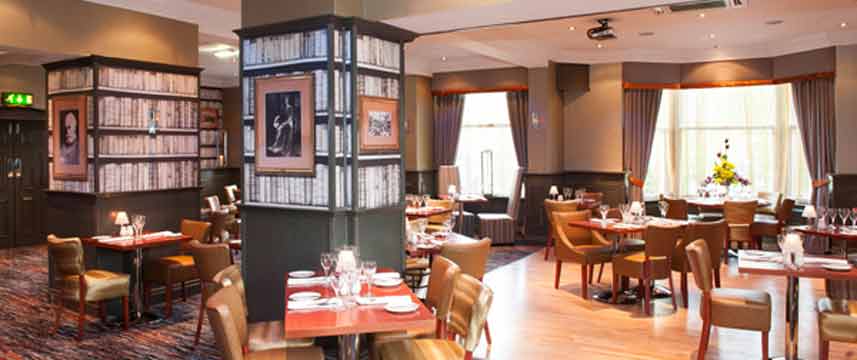 Hallmark Inn Manchester Enigma Bar Tables