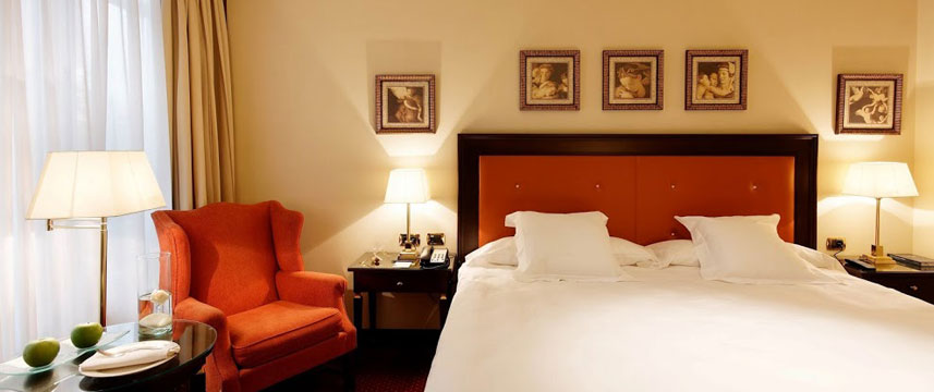 Hesperia Madrid - Junior Suite Bedroom