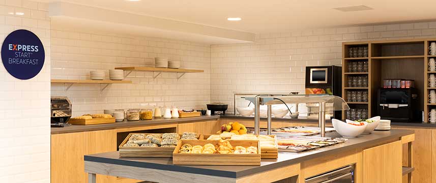 Holiday Inn Express Amsterdam North Breakfast Buffet
