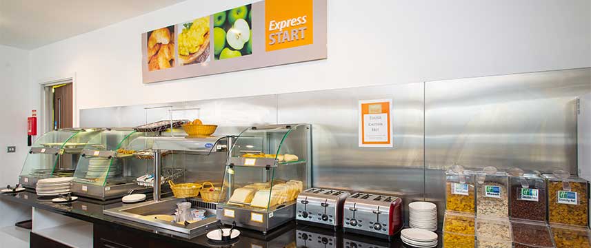 Holiday Inn Express Cambridge Duxford Breakfast Buffet