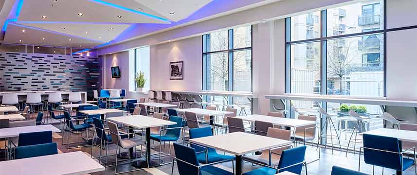 Holiday Inn Express Manchester Arena Breakfast Tables
