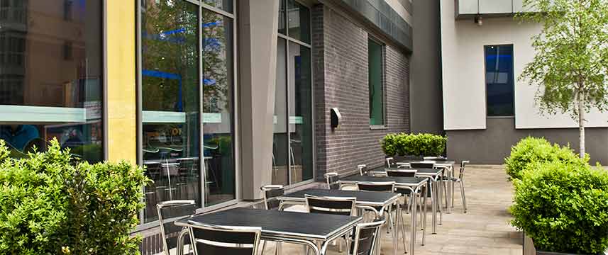 Holiday Inn Express Manchester Arena Patio Seating