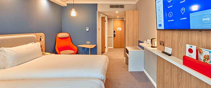 Holiday Inn Express Stratford Twin Room