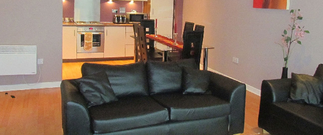 Hotel Apartments Edinburgh Waterfront Sofa