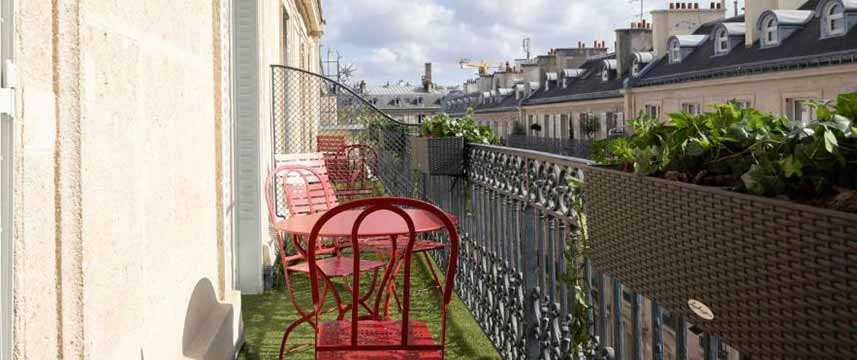Hotel Bradford Elysees - Privilege Room Balcony