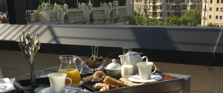 Hotel Condes Breakfast Tray