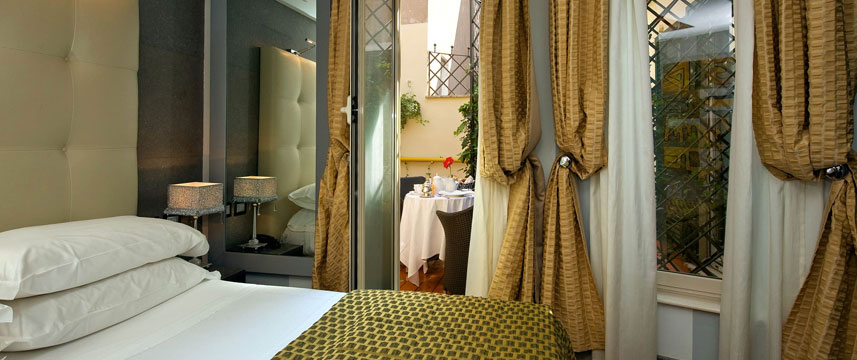 Hotel Duca DAlba Bedroom Balcony