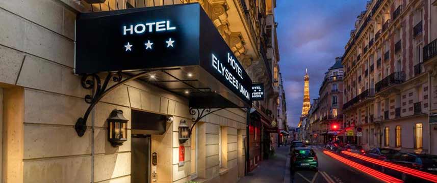 Hotel Elysees Union - Entrance