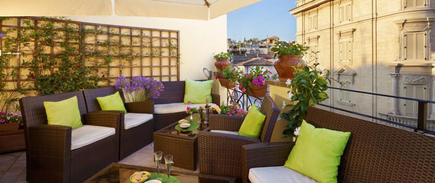 Hotel La Fenice - Terrace Seating
