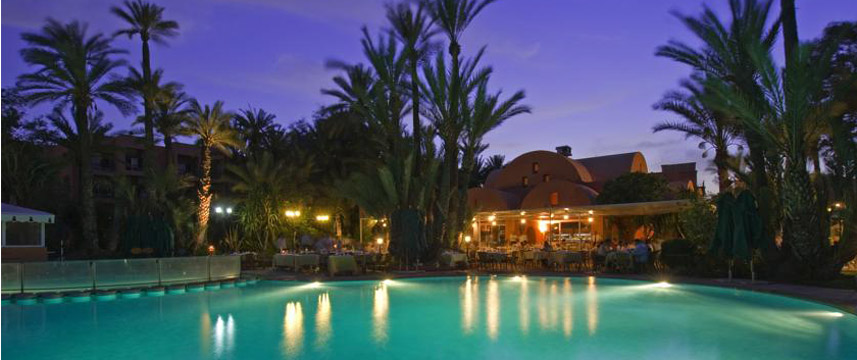 Hotel Marrakech Le Semiramis - Evening View