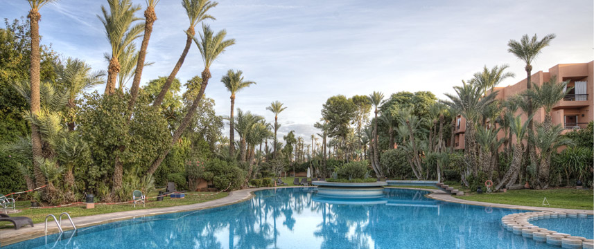 Hotel Marrakech Le Semiramis - Swimming Pool View