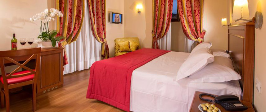 Hotel Milton Roma - Double Bedroom