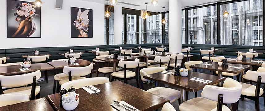 Hotel Riu Plaza London Westminster Breakfast Tables