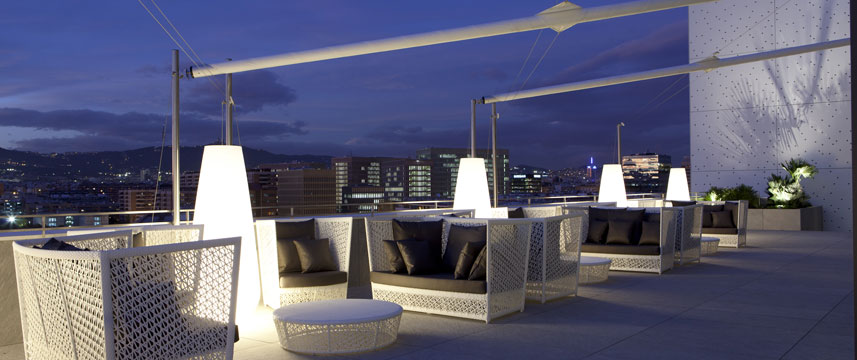 Hotel SB Plaza Europa - Terrace Night