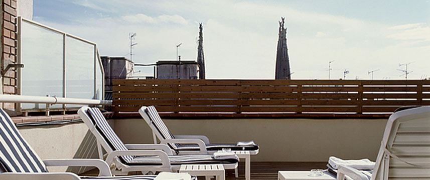 Hotel Sagrada Familia - Roof Sun Terrace