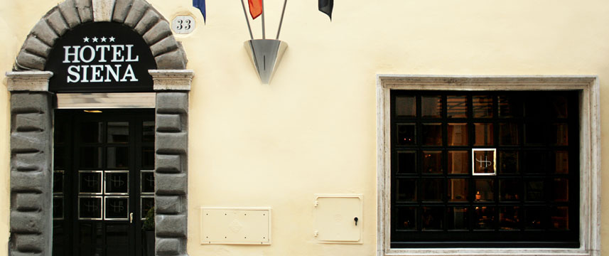 Hotel Siena - Entrance