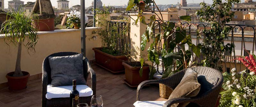 Hotel Trevi - Terrace