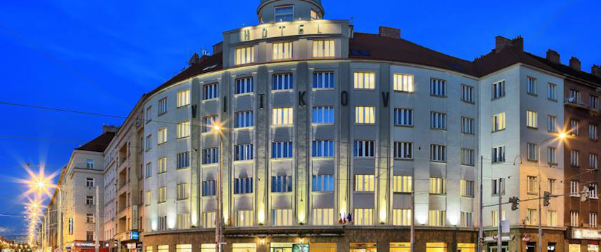Hotel Vitkov - Exterior Night