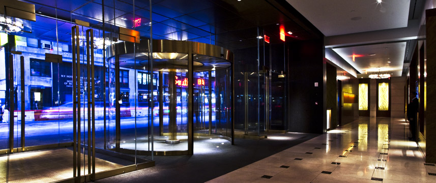 Intercontinental New York Times Square Entrance