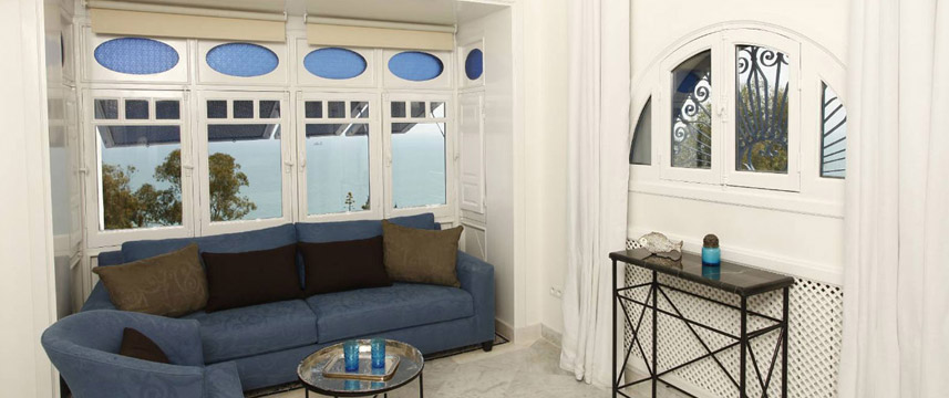 La Villa Bleue - Lounge Area