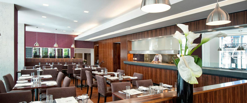 Lancaster London - Island Grill and kitchen