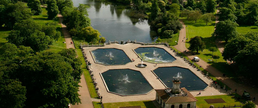 Lancaster London - View of Italian Gardens