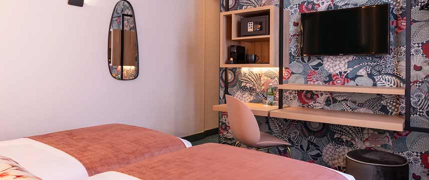 Leonardo Boutique Paris Opera Twin Room