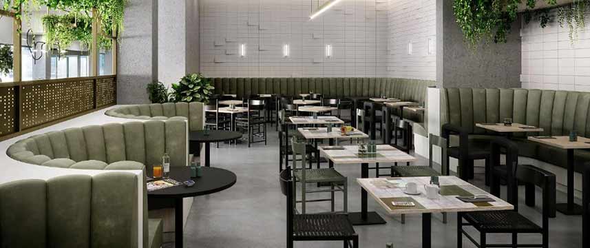 Leonardo Hotel Manchester Piccadilly - Restaurant Tables