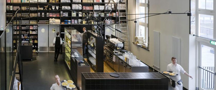 Lloyd Hotel Cultural Embassy Kitchen Area