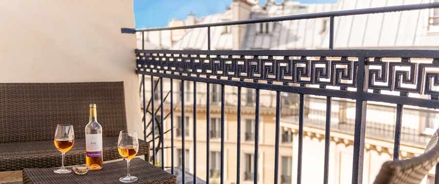 Maison Axel Opera Paris - Balcony View