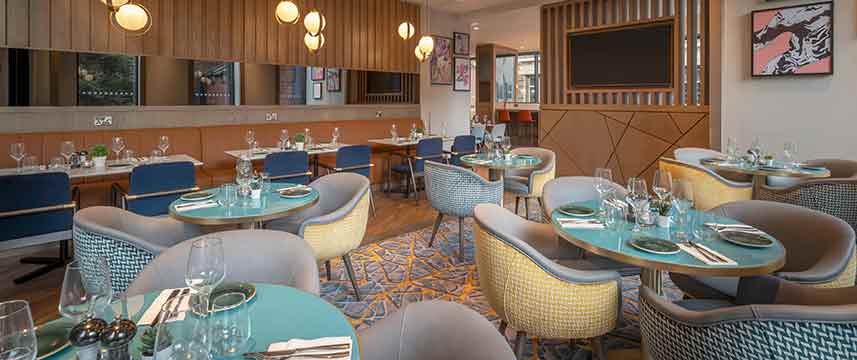 Maldron Manchester Cathedral Quarter Grain and Grill Tables