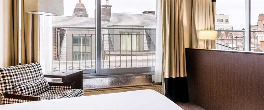 NH Brussels Guest Room View
