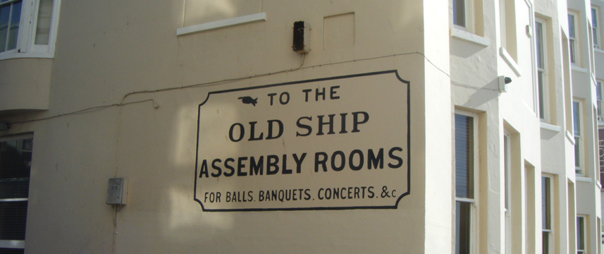 Old Ship Hotel - Brighton Street Sign