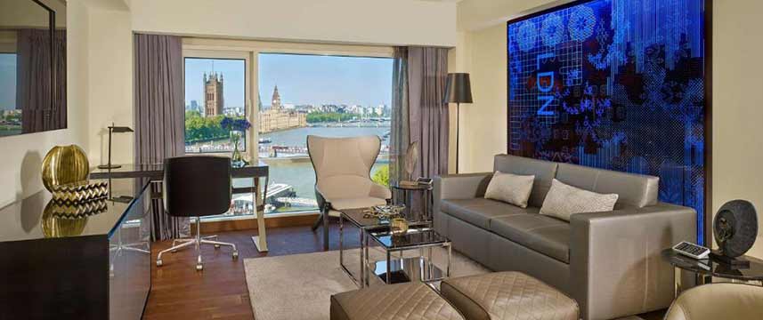 Park Plaza London Riverbank - One Bedroom Suite View