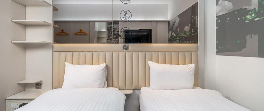 Point A Glasgow Bath Street - Twin Beds