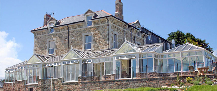 Porth Veor Manor Hotel Exterior