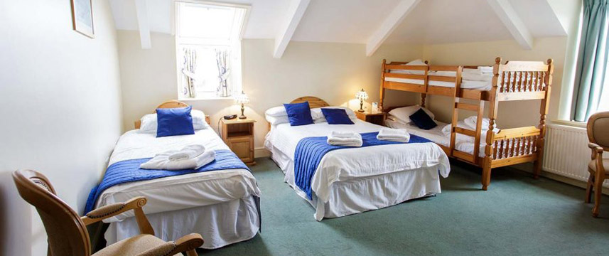 Porth Veor Manor Hotel Family Bedroom