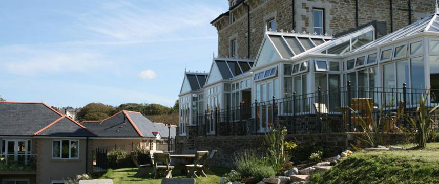 Porth Veor Manor Hotel Gardens