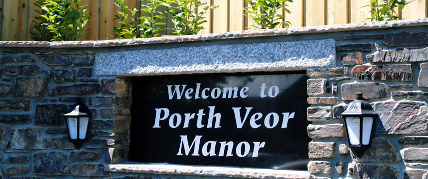 Porth Veor Manor Hotel Sign